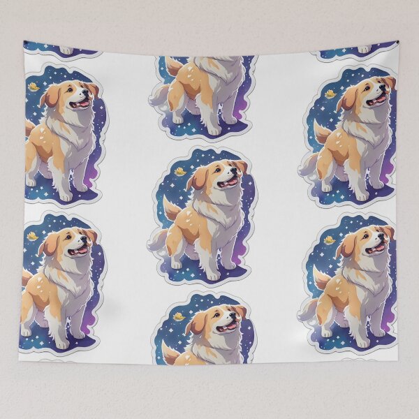 Item preview, cute dog in heaven designed and sold by AP.
