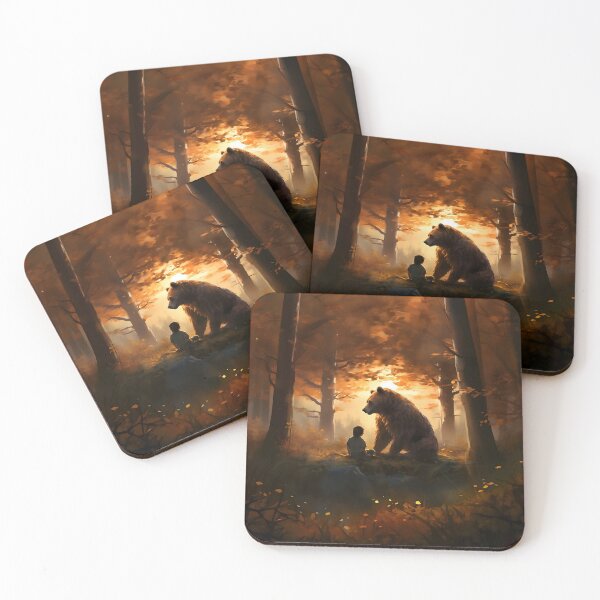 Item preview, Mowgli sits by Baloo designed and sold by TheShadowD.
