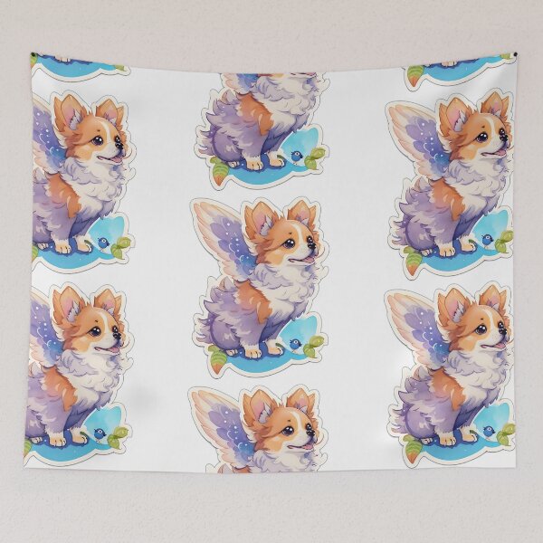 Item preview, cute dog in heaven designed and sold by AP.