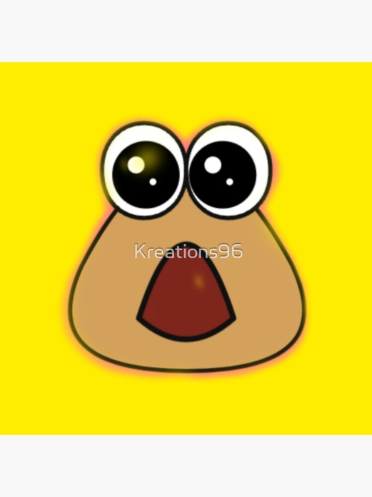 Cute Pou Sticker Sticker for Sale by viverradesigns