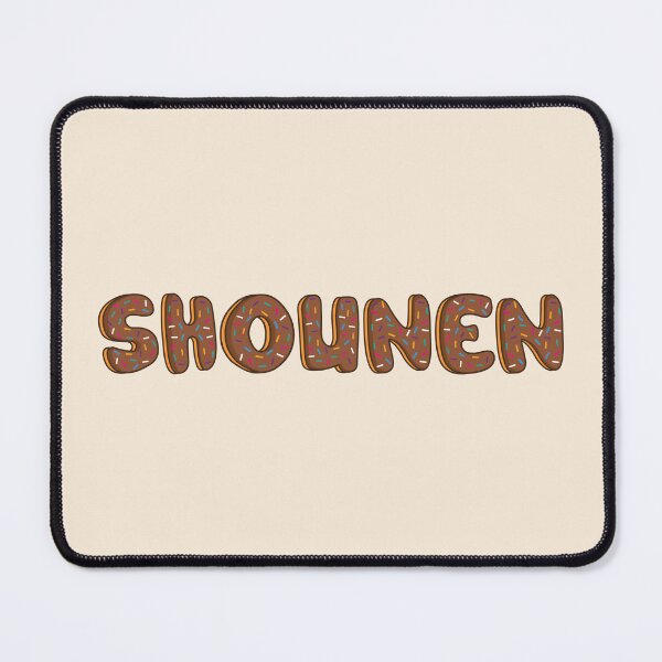 Item preview, Shounen Word Shaped Like Chocolate Donuts designed and sold by ITCHAWAWAA.