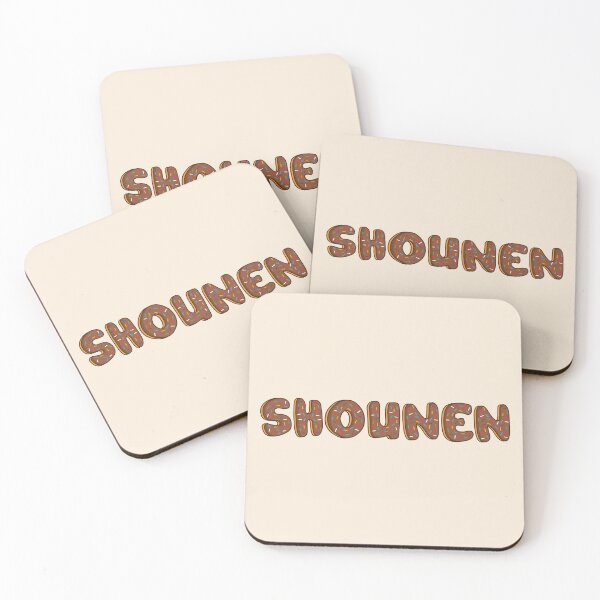Item preview, Shounen Word Shaped Like Chocolate Donuts  designed and sold by DonutsWords.