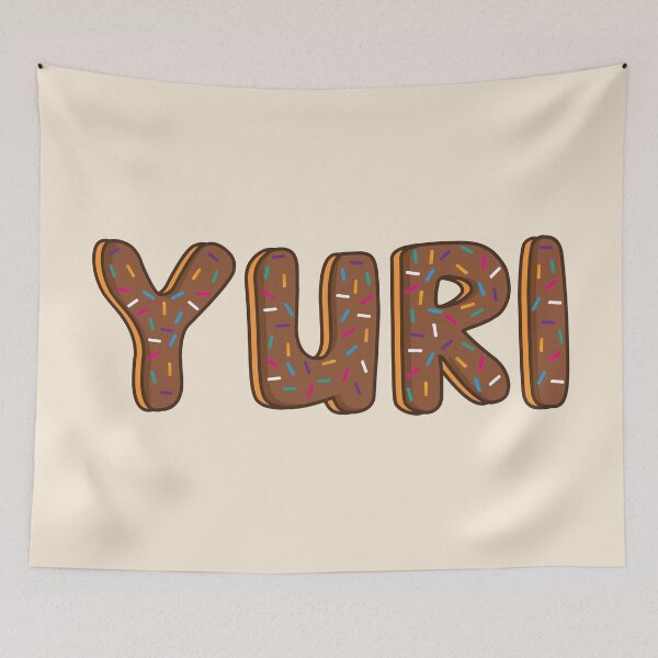 Item preview, Yuri Word Shaped Like Chocolate Donuts  designed and sold by ITCHAWAWAA.