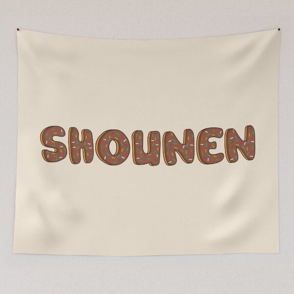 Item preview, Shounen Word Shaped Like Chocolate Donuts  designed and sold by ITCHAWAWAA.