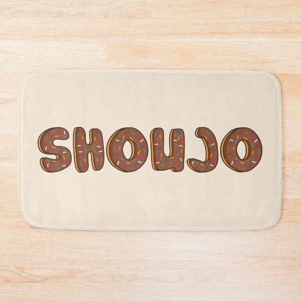 Item preview, Shoujo Word Shaped Like Chocolate Donuts  designed and sold by DonutsWords.