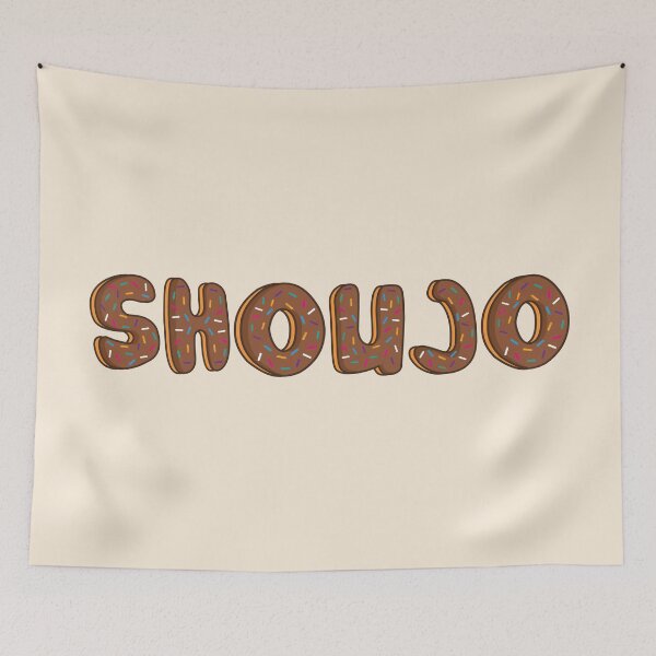 Item preview, Shoujo Word Shaped Like Chocolate Donuts  designed and sold by ITCHAWAWAA.