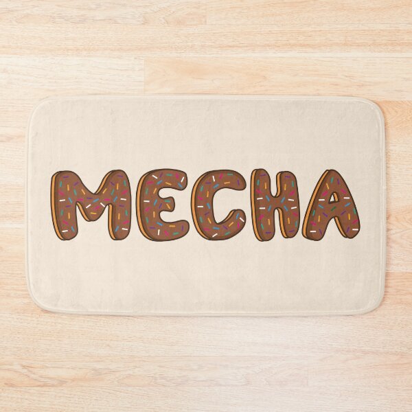 Item preview, Mecha Word Shaped Like Chocolate Donuts  designed and sold by DonutsWords.