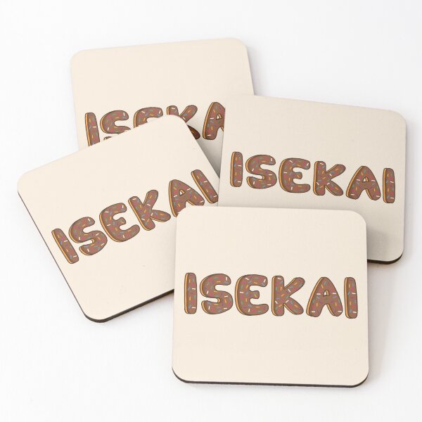 Item preview, Isekai Word Shaped Like Chocolate Donuts  designed and sold by DonutsWords.