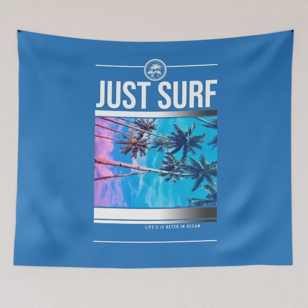 Item preview, Just Surf designed and sold by LeoZitro.