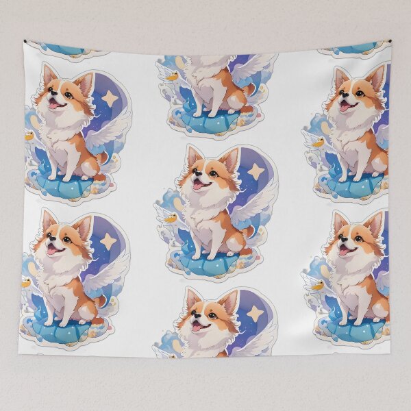 Item preview, cute dog in heaven designed and sold by AP.