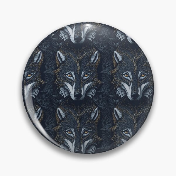 Item preview, Wolf Face Pattern designed and sold by PotitaDesing.