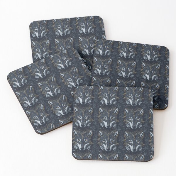 Item preview, Wolf Face Pattern designed and sold by PotitaDesing.