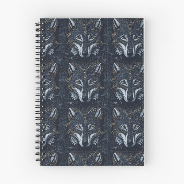 Item preview, Wolf Face Pattern designed and sold by PotitaDesing.