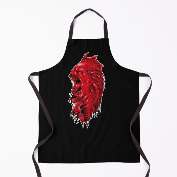Item preview, Red Monster Tattoo Style Illustration designed and sold by Kamil Kowalski.