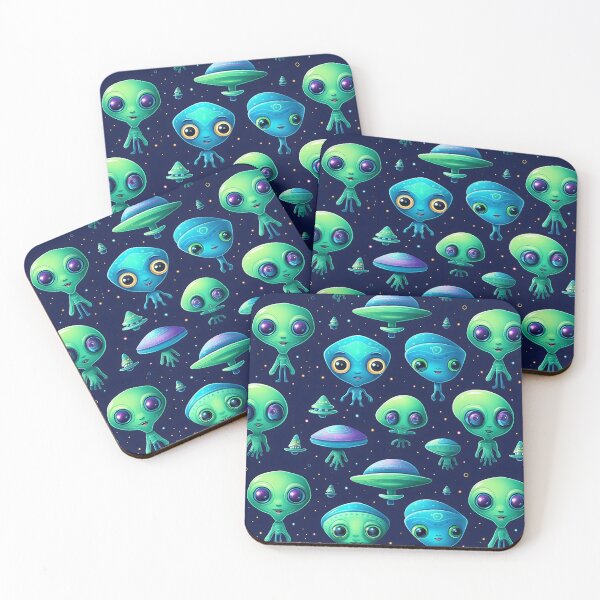 Item preview, Galactic Buddies Seamless Pattern designed and sold by imaginariumlab.