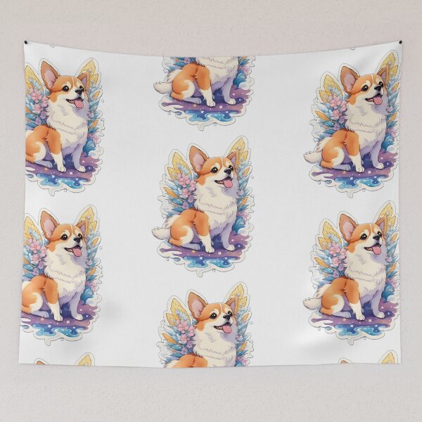 Item preview, cute dog in heaven designed and sold by AP.