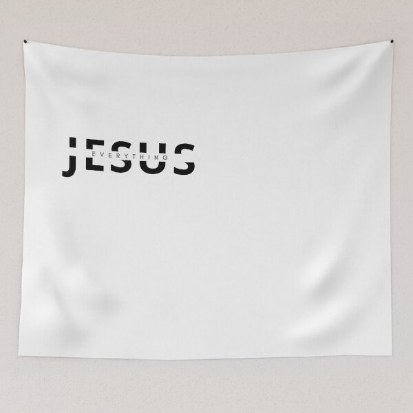 Item preview, Jesus everything  black and white design -  christian designed and sold by BlessingsGirls.