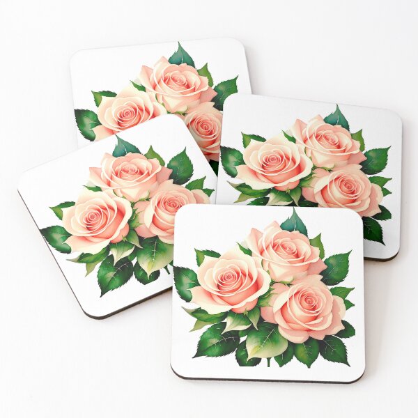 Item preview, Watercolor painting of roses designed and sold by Harmonysens.
