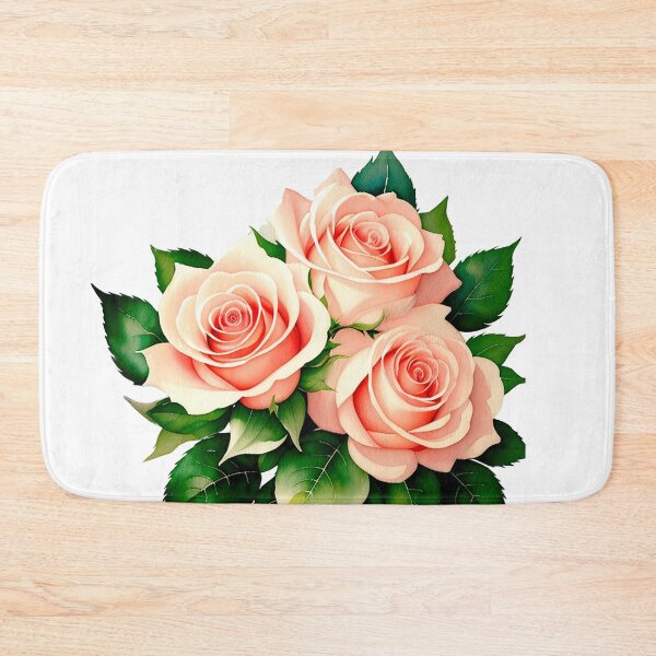 Item preview, Watercolor painting of roses designed and sold by Harmonysens.