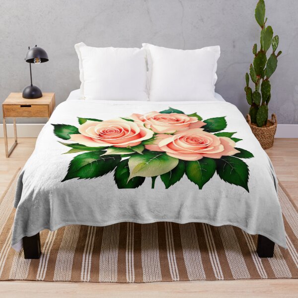 Item preview, Watercolor painting of roses designed and sold by Harmonysens.
