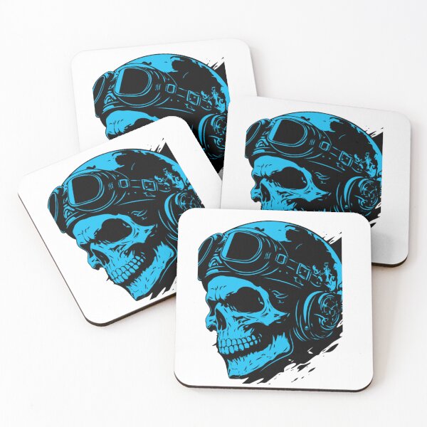 Item preview, BIKER SKULL designed and sold by stickersrafisa.