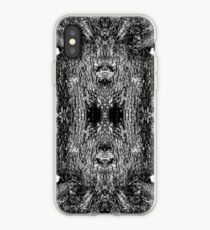 Forest Disaster BW iPhone Case