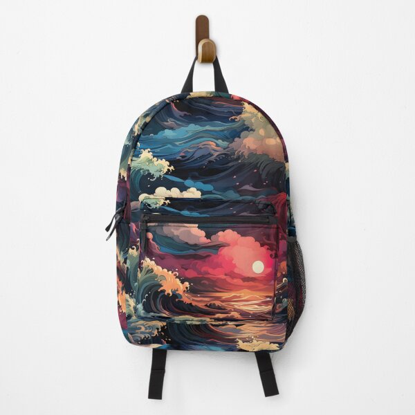 Item preview, Stormy sea at sunset designed and sold by enipra.