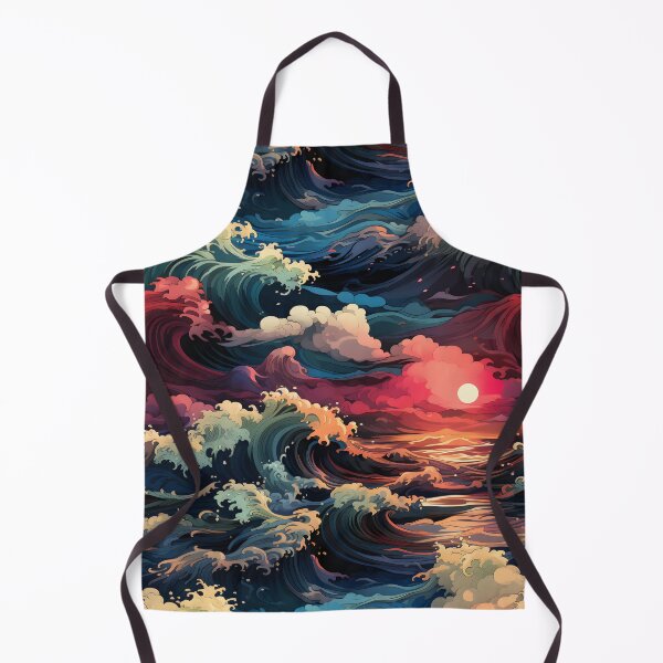 Item preview, Stormy sea at sunset designed and sold by enipra.