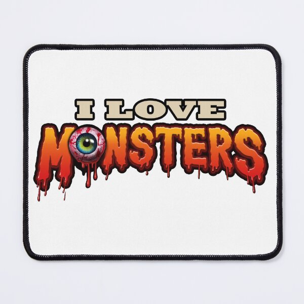 Item preview, I Love Monsters designed and sold by Mariano Ruszaj.