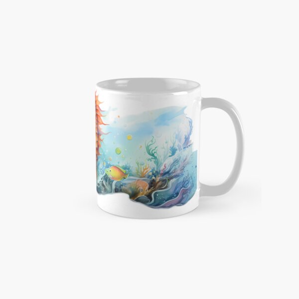 Artikel-Vorschau von  Seahorse Watercolor, designt und verkauft von tropicaltee.