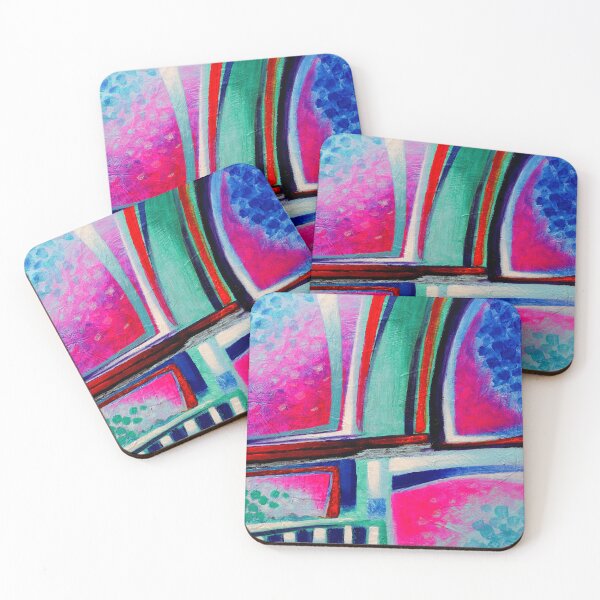 Item preview, Jazz Triptych - 3 canvases creating a painting - 1 large canvas in the middle and 2 rectangular canvases at both ends. designed and sold by Johnnie55.