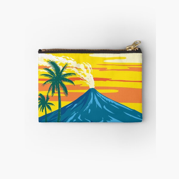 Item preview, Mayon Volcano Natural Park in Bicol Region Luzon Philippines WPA Art Deco Poster  designed and sold by retrovectors.