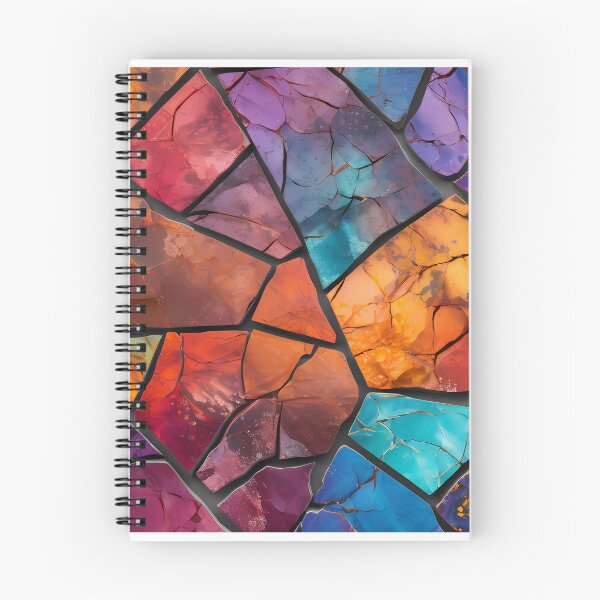 Item preview, pattern mottled bright vibrant tile designed and sold by tropicaltee.