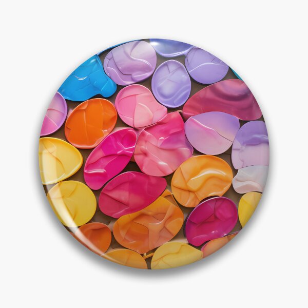 Item preview,  pattern mottled bright vibrant tile designed and sold by tropicaltee.