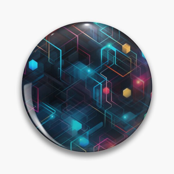Item preview, Vibrant Tech Seamless Pattern designed and sold by gsgdigital.