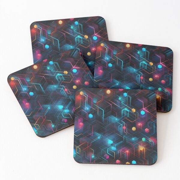 Item preview, Vibrant Tech Seamless Pattern designed and sold by gsgdigital.