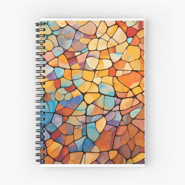 Item preview,  pattern mottled bright vibrant tile designed and sold by tropicaltee.