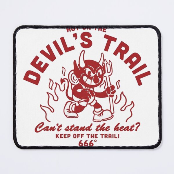 Item preview, HOT ON THE DEVIL'S TRAIL designed and sold by Swshi.