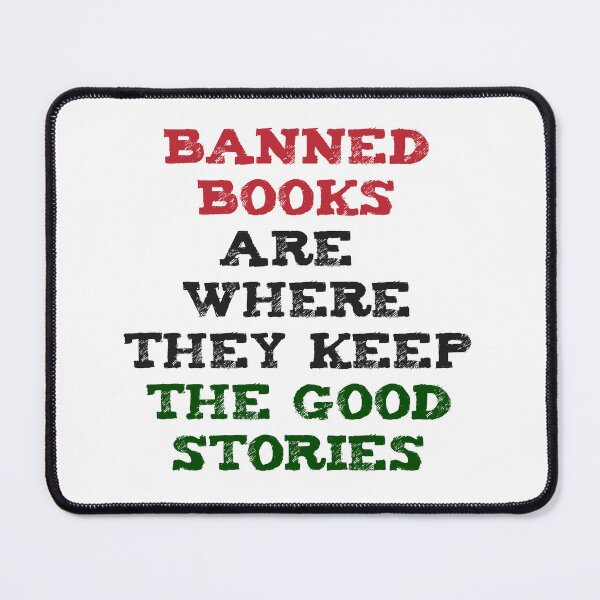 Item preview, Banned Books T-Shirt designed and sold by DGNPodcast.