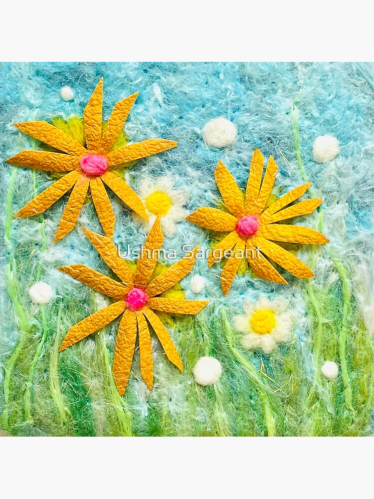 Artwork view, Meadow Bliss designed and sold by Ushma Sargeant