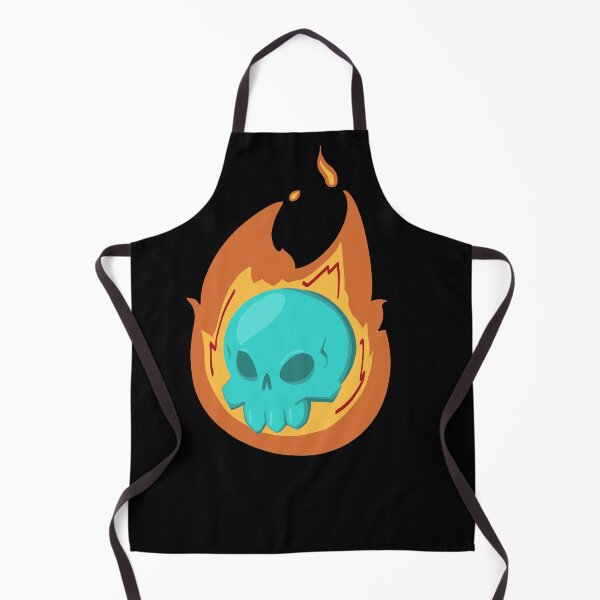 Item preview, Pop Art Flaming Skull designed and sold by MuseMavenDesign.