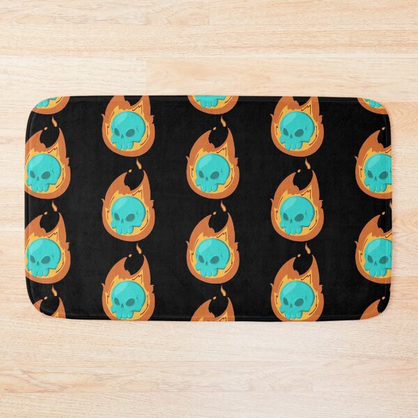 Item preview, Pop Art Flaming Skull designed and sold by MuseMavenDesign.