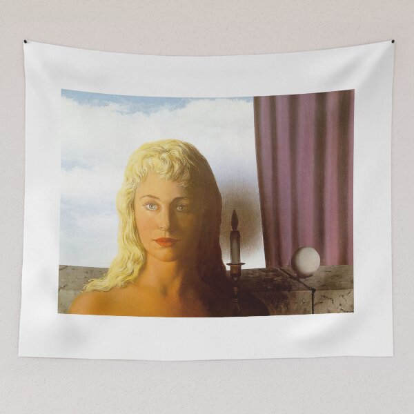 Item preview, rené magritte Merging Lightness and Symbolism art and gift for sales designed and sold by EditorArt.