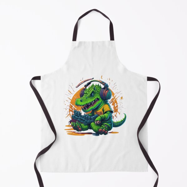 Item preview, crocodile cartoon dj designed and sold by HAMDY-art.