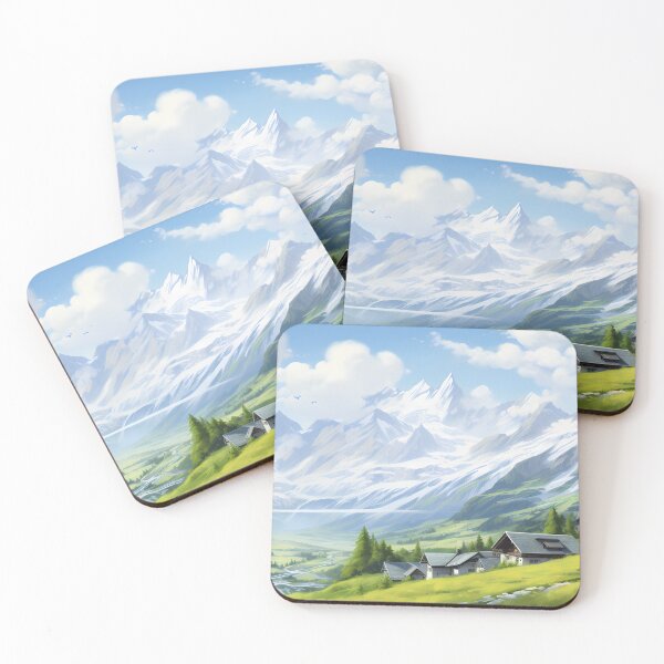 Item preview,  Impressionist painting charming swiss village  designed and sold by tropicaltee.