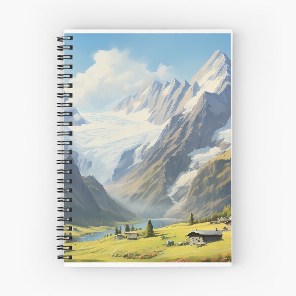 Item preview,  Impressionist painting charming swiss village  designed and sold by tropicaltee.