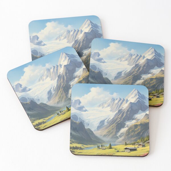 Item preview,  Impressionist painting charming swiss village  designed and sold by tropicaltee.