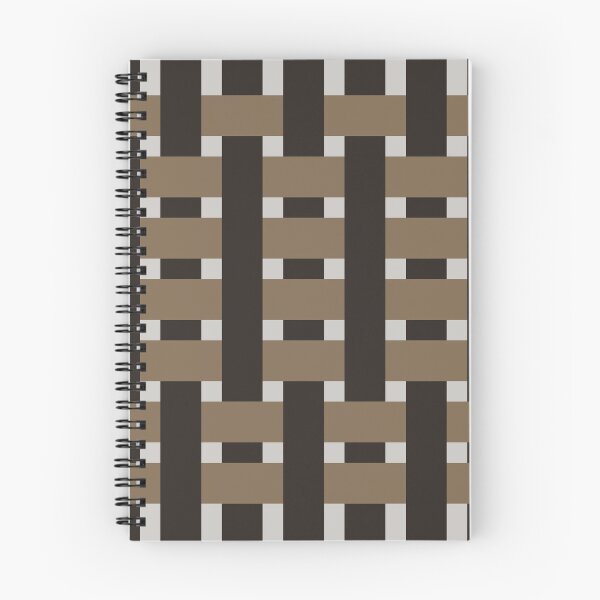 Item preview, Fabric Weave Types #07 - Warp Rib Weave Irregular Pattern - Luxury Brown designed and sold by DesignCentrum.