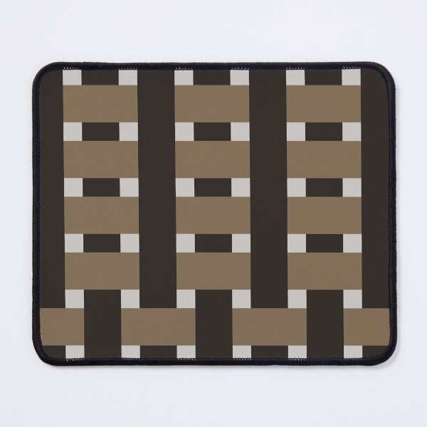 Item preview, Fabric Weave Types #07 - Warp Rib Weave Irregular Pattern - Luxury Brown designed and sold by DesignCentrum.