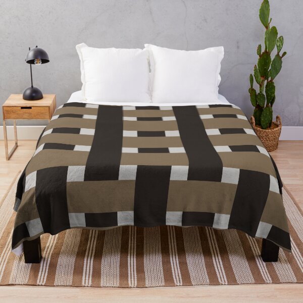Item preview, Fabric Weave Types #07 - Warp Rib Weave Irregular Pattern - Luxury Brown designed and sold by DesignCentrum.